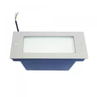 foco para escala led 1w frio sin reja-jie