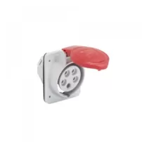 enchufe hembra embutida 380v 32a 3p+t ip44/54 gewiss ref gw62220h