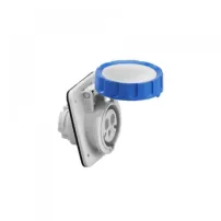 enchufe hembra industrial embutida 10g 2p+t 32a ip67 gewiss ref gw62238h