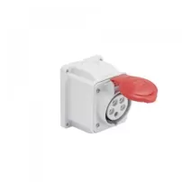 enchufe hembra industrial sobre 380v 16a 10 3p+n+t ip44 gewiss ref gw62409