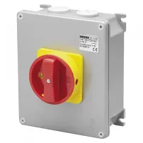 interruptor rotatorio sobrepuesto 3p 125a ip65 m/roja gewiss ref gw70576