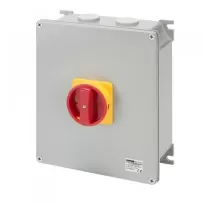 interruptor rotatorio sobrepuesto met 4p 80a ip65 m/roja gewiss ref gw70573