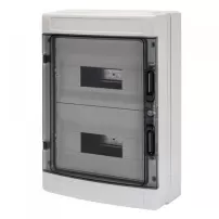 tablero sobrepuesto 24 circuitos ip65 libre halogeno gewiss ref gw40104