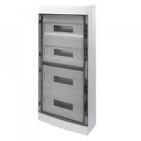 tablero sobrepuesto 72 circuitos ip65 libre halogeno gewiss ref gw40109