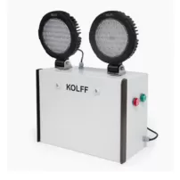 lampara emergencia 2 focos led 2x36w kolff kc-2559 led vibram