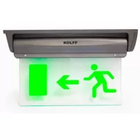 señaletica salida emergencia led docce led kolff