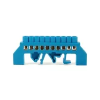 barra riel din aislada azul 10px10mm-bekam