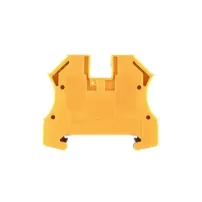 borne conexion riel din de 10mm amarillo