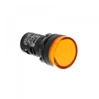 luz piloto led 22mm amarillo 110volt