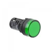 luz piloto led 16mm verde