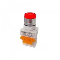 pulsador parada luminoso rojo 22mm y090-11dn 1nc