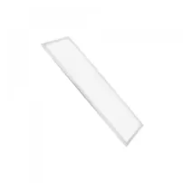 panel led 40w 120x30cm bisel niquel luz fria