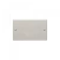 placa ciega con tornillo aluminio anodizado