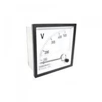 voltimetro para panel 96x96 0-500v global