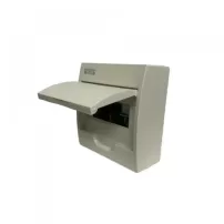 tablero plastico sobrepuesto 8 circuitos p/blanca ip40 libre halogeno crompton