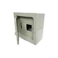 tablero metalico s/puesto 6 circuito con puerta metalica saime ref 6841-d