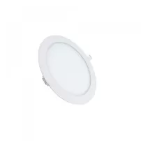foco embutido led redondo 9w luz fria fsl