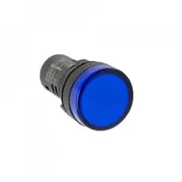 luz piloto led 16mm azul 24 volt-tun