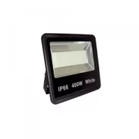 foco reflector led slim 400w negro luz fria jie multichip samsung