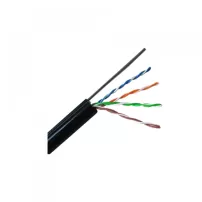 cable utp cat 5 unifilar caja 305mt exterior negro dm