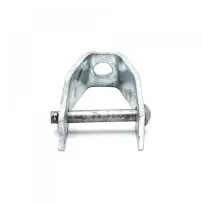 soporte remate galvanizado 1 via