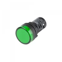 luz piloto led 16mm verde 220v