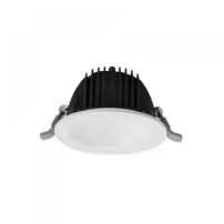 foco embutido led redondo profesional 9w luz calida opple