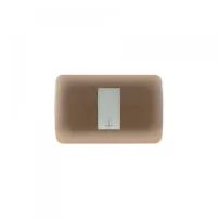 interruptor pulsador timbre 10a 250v beige titanio lexo