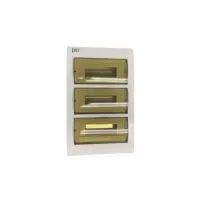 tablero plastico embutido 36 circuitos ip40 tapa blanca mgc