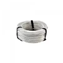 cable eva 1.5mm libre halogeno h07z1-k blanco rollo 100 mts