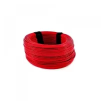 cable eva 1.5mm libre halogeno h07z1-k rojo rollo 100 mts