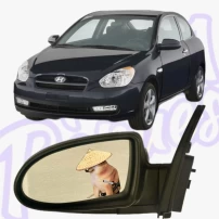 Espejo Izquierdo Para Hyundai Accent 2006 2010 1.4 1.5 1.6