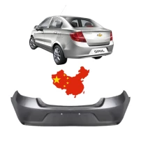 Parachoque Trasero Para Chevrolet Sail 2010-2016 1.4