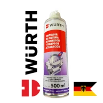 Limpia Inyectores Limpiador De Admision Gasolina 500ml Wurth