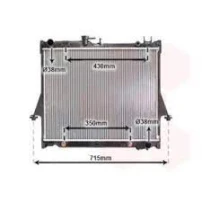 Radiador De Agua Para Chevrolet D-max