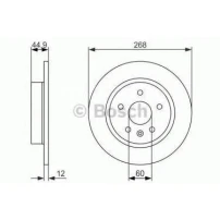 Disco De Freno Para Chevrolet Cruze