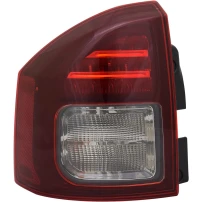 Farol Para Jeep Compass 2014 2017 Negro