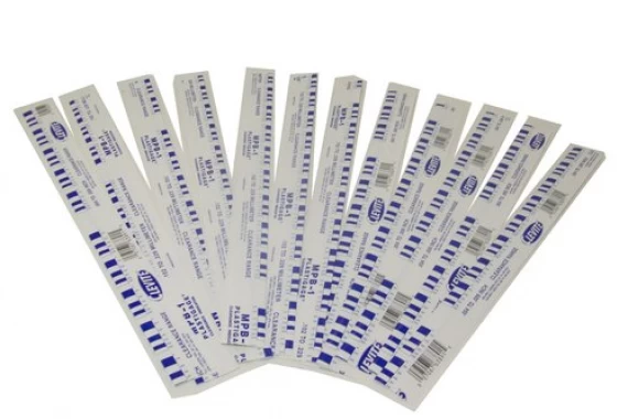 Cintas Adhesivas Plastigage 004-009 Azul Cintas Adhesivas Plastigage 004-009 Azul