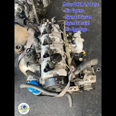 Motor para kia sportage 2002 2007 2.0 sin valvulas diesel