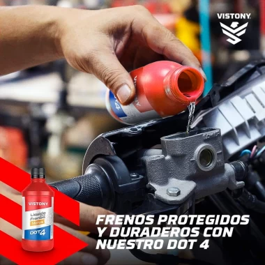 Líquido De Freno Liquido Para Freno Dot 4 8 Onz - Líquidos De Frenos | ClickRepuestos