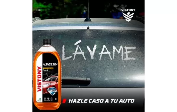 Limpieza De Vehiculo Shampo Lavado Auto Super Concetrado 3 En 1 1 Litro - Limpieza De Vehiculos | ClickRepuestos
