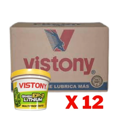 Lubricante Y Grasa Grasa Multiproposito Lithium Amarilla Ep-2 Caja 12x453 Gr