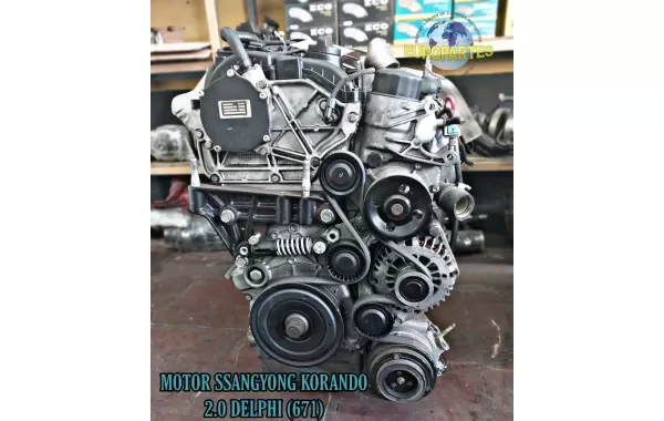 Motor para ssangyong korando 2012 2016 2.0 sin valvulas 671 diesel