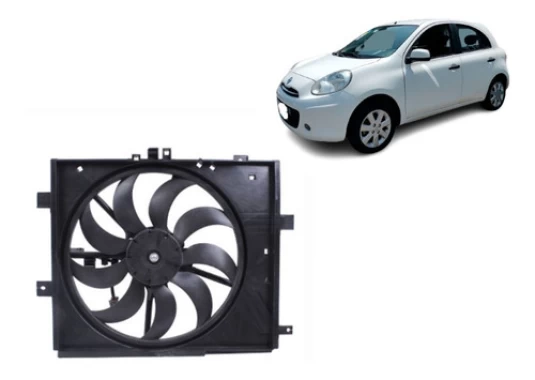 Electroventilador Motor Nissan March 1.6 Hr16 2012 2015