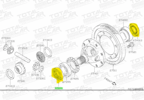 Reten de salida de caja para suzuki alto 2006 2013 0.8  f8d  rf308 - Retenes De Salida De Caja | ClickRepuestos