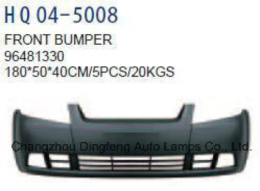 Parachoque delantero para chevrolet aveo 2006 2008