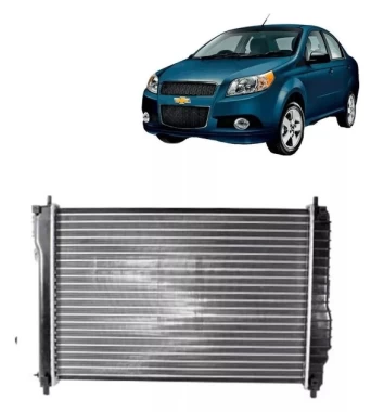 Radiador De Agua Para CHEVROLET AVEO