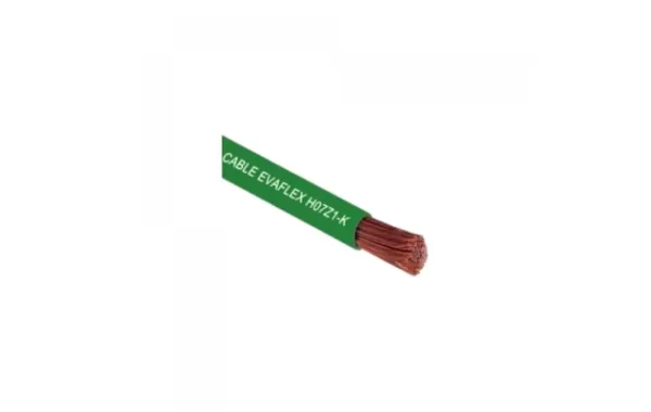 Cable Eva 1.5mm Libre Halogeno H07z1-k Verde