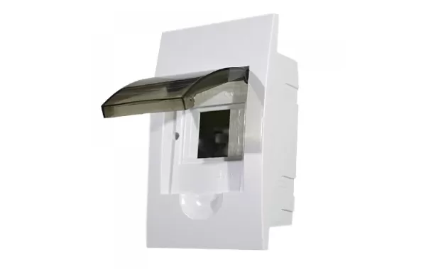 Tablero Plastico Embutido 4 Circuitos P/ Transparente