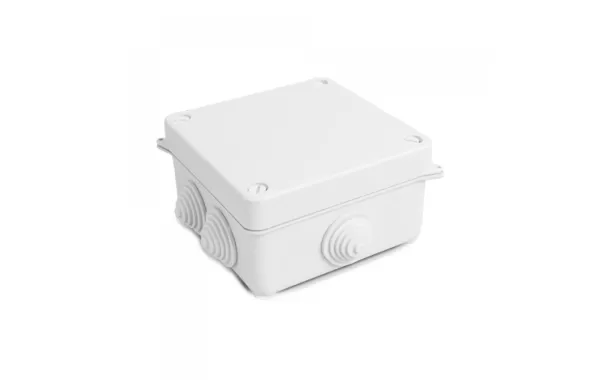 Caja Estanca Ext. 80x80x40mm Con Cono